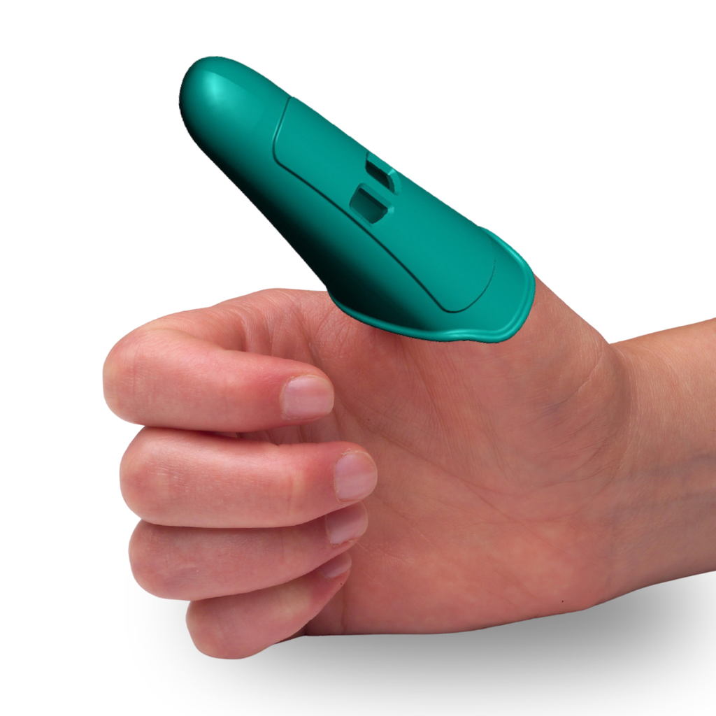 Thumbsavers Advance - Size Small - Massage Tool for Deep Tissue and Trigger Point Massage – Thumb and Joint Support for Massage Therapists, Chiropractors and Physical Therapists with Improved Venting and Sensitive Tip – Hand Protection Aid